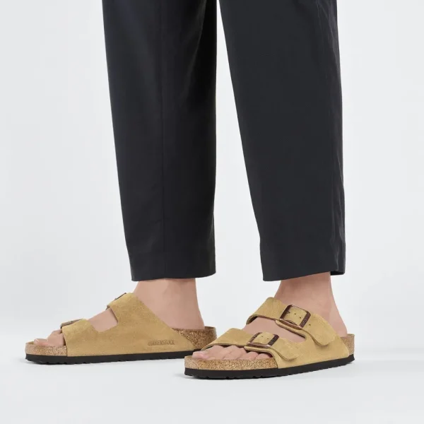 Birkenstock Birkenstock^Arizona - Suede Latte Cream