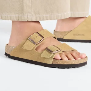 Birkenstock Birkenstock^Arizona - Suede Latte Cream