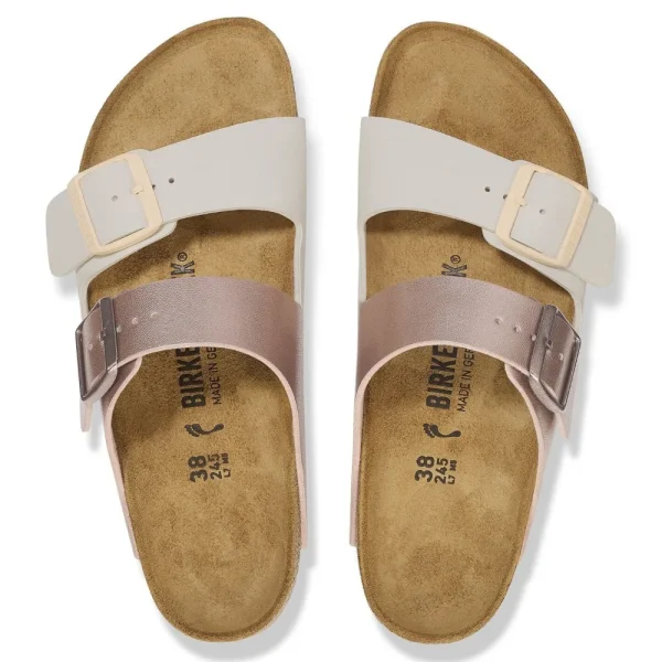 Birkenstock Birkenstock^Arizona Split - Eggshell/Copper