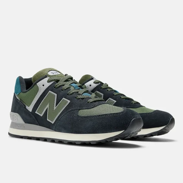 New Balance Sneakers^574 - Black with Grey