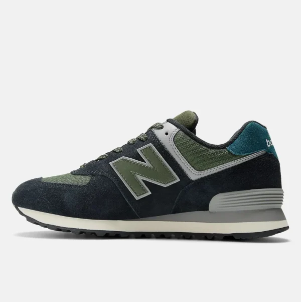 New Balance Sneakers^574 - Black with Grey