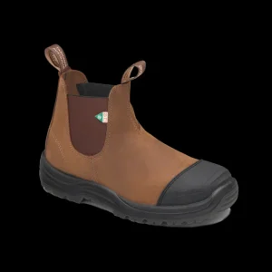 Blundstone Work^169 - Work & Safety Rubber Toe Cap Saddle Brown