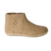 Glerups Glerups^Boot with Leather Sole - Sand