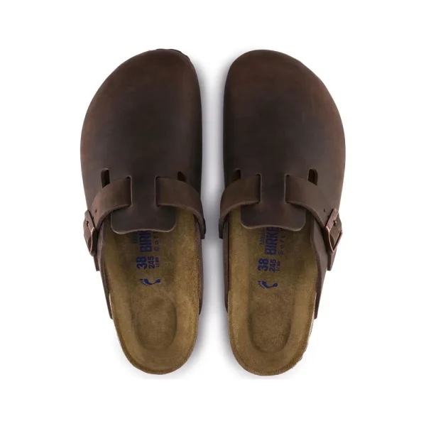 Birkenstock Clogs^Boston SFB - Oiled Habana