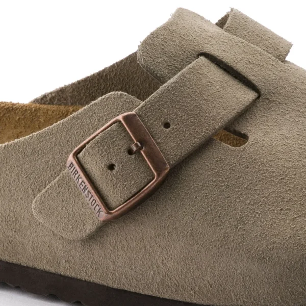 Birkenstock Clogs^Boston SFB - Taupe