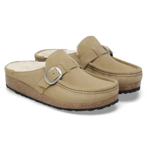 Birkenstock Clogs^Buckley Shearling - Taupe