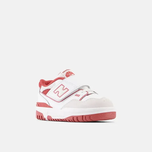 New Balance Athletic^550 Bungee Lace with Top Strap - White with Astro Dust