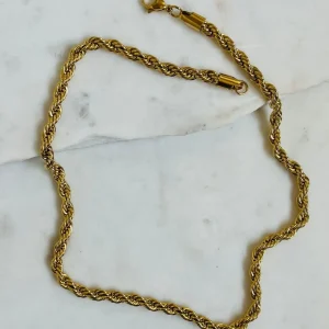 AKA Necklaces^CELINE 6mm Rope Chain Necklace