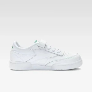 Reebok Casual^Club C Shoes - White/Glen Green