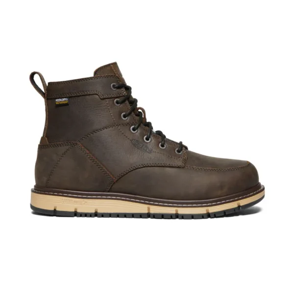 Keen Utility Work^CSA Work Boot: San Jose 6" WP - Cascade Brown