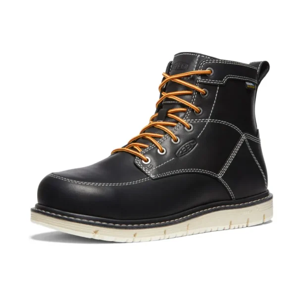 Keen Utility Work^CSA Work Boot: San Jose 6" WP - Black