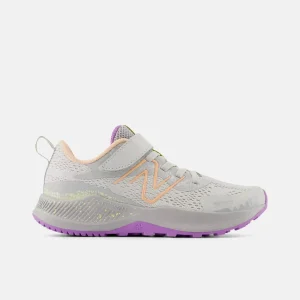 New Balance Athletic^DynaSoft Nitrel v5 Bungee Lace - Grey Matter with Guava Ice