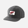 Red Wing Ball Caps^Embroidered Logo Ball Cap - Gray