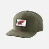 Red Wing Ball Caps^Embroidered Logo Ball Cap - Green