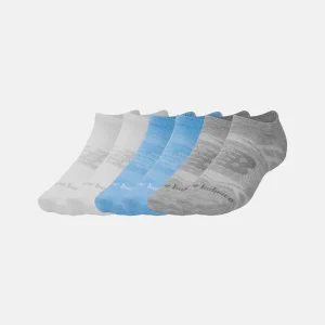 New Balance Women's | Men's^Flat Knit No Show Sock 6 Pack