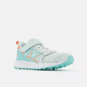 New Balance Athletic^Fresh Foam 650 Bungee Lace with Top Strap - Light Surf with Peach Glaze