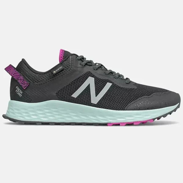 New Balance Athletic & Hiking^Fresh Foam Arishi Trail GTX - Black with Poisonberry