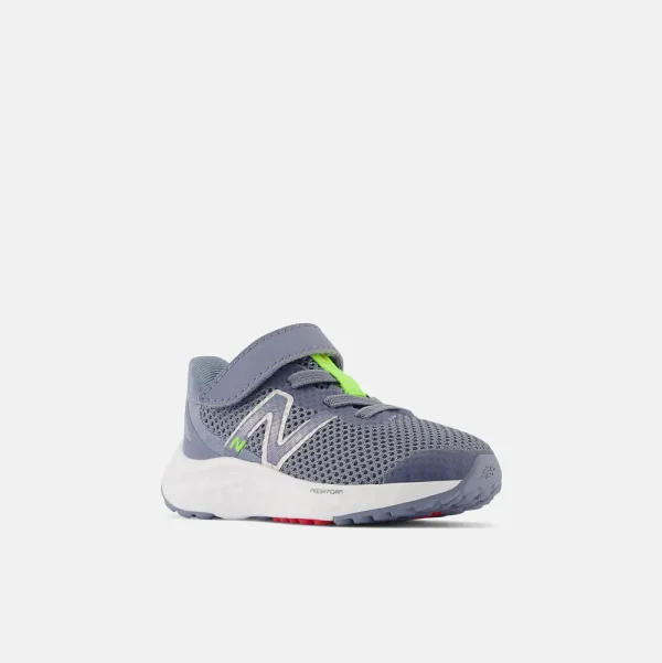 New Balance Athletic^Fresh Foam Arishi v4 Bungee Lace with Top Strap - Arctic Grey with Grey