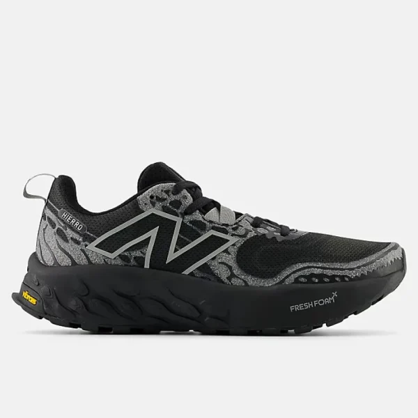 New Balance Athletic & Hiking^Fresh Foam X Hierro v8 - Black with Shadow Grey