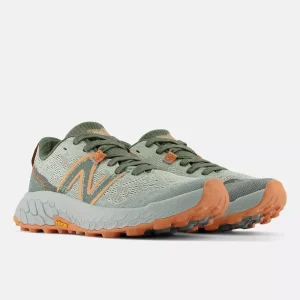 New Balance Athletic & Hiking^Fresh Foam X Hierro v7 - Silver Moss with Deep Olive Green