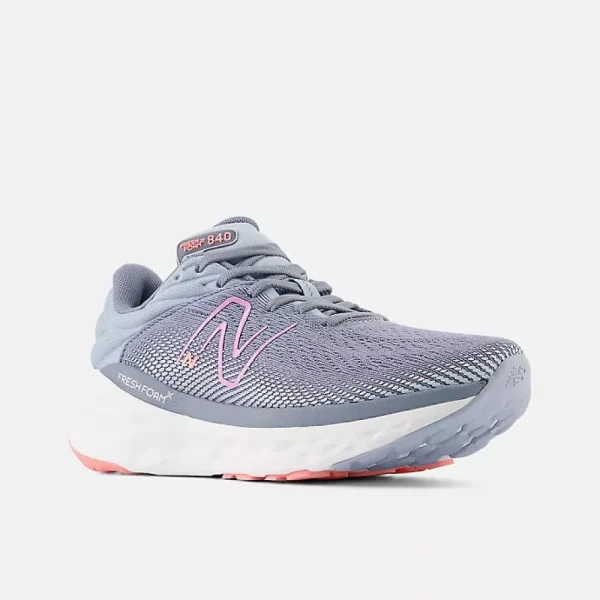 New Balance Athletic & Hiking^Fresh Foam X 840v1 - Arctic Grey with Raspberry