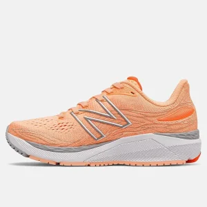 New Balance Athletic & Hiking^Fresh Foam X 860v12 - Light Mango with Dynamite