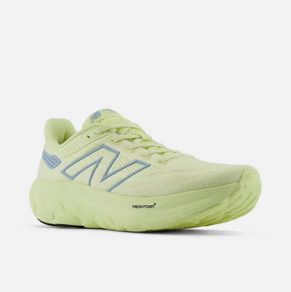 New Balance Athletic & Hiking^Fresh Foam X 1080v13 - Limelight with Chrome Blue