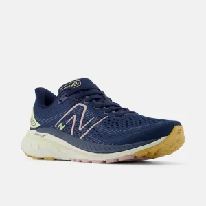 New Balance Athletic & Hiking^Fresh Foam X 860v13 - Nb Navy with Orb Pink