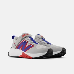 New Balance Athletic^FuelCell Play Bungee with Top Strap - Rain Cloud with Team Royal