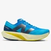 New Balance Athletic & Hiking^FuelCell Rebel v4 - Spice Blue with Limelight