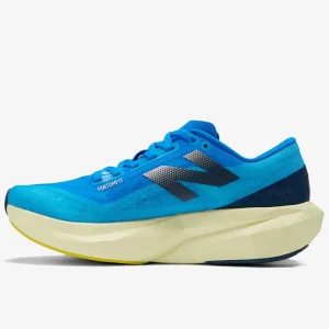 New Balance Athletic & Hiking^FuelCell Rebel v4 - Spice Blue with Limelight