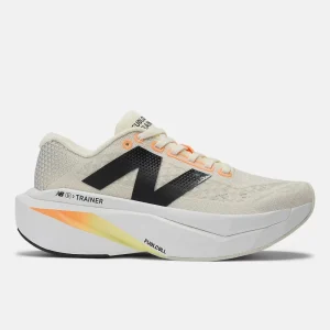 New Balance Athletic & Hiking^FuelCell SuperComp Trainer v3 - Angora with Hot Mango