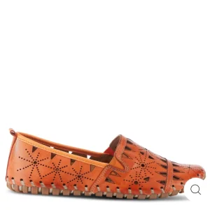 Spring Step Flats | Dress & Loafers^Fusaro - Orange