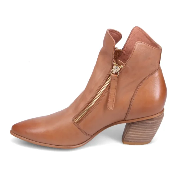 Django & Juliette Heeled | Ankle^Jazzy - Cognac