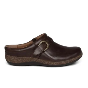 Aetrex Clogs^Libby - Brown