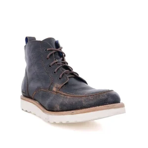 Bed Stu Lace-Up^Lincoln - Black Lux