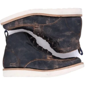 Bed Stu Lace-Up^Lincoln - Black Lux