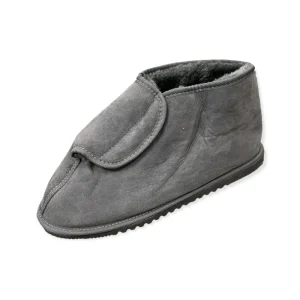 Golden Fleece Orthopedic & Duty^Medical Scuff Boot - Charcoal