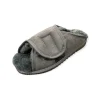 Golden Fleece Orthopedic & Duty^Medical Scuff Slipper - Charcoal