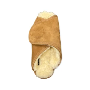 Golden Fleece Orthopedic & Duty^Medical Scuff Slipper - Chestnut