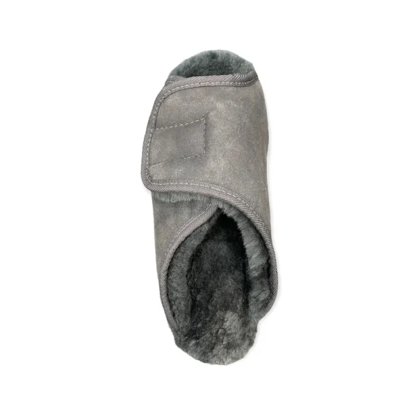 Golden Fleece Orthopedic & Duty^Medical Scuff Slipper - Charcoal