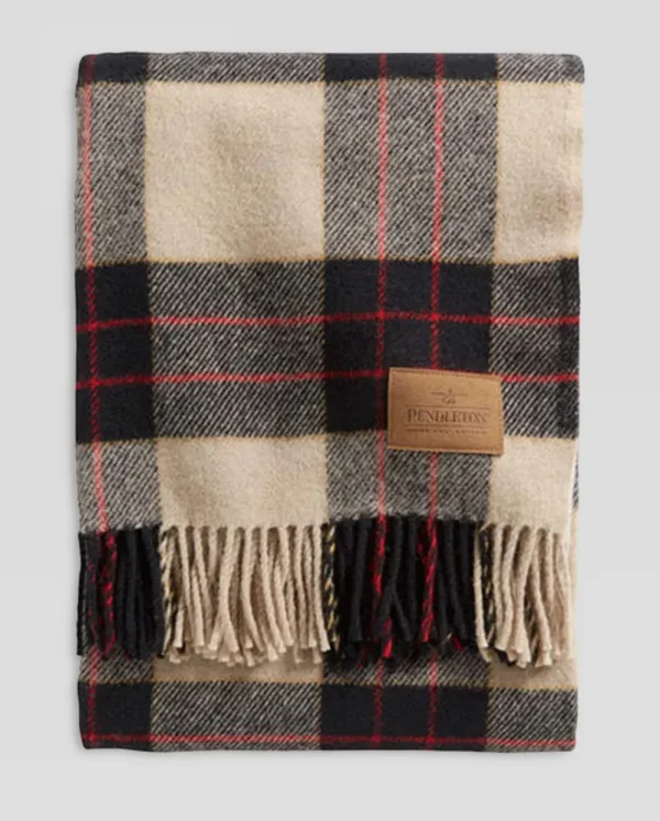 Pendleton Blankets^Motor Robe with Carrier Hillsdale Plaid