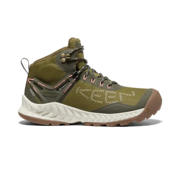 Keen Hiking^NXIS EVO Mid WP - Olive Drab/Birch