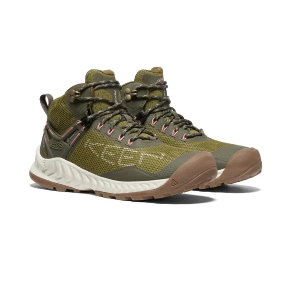 Keen Hiking^NXIS EVO Mid WP - Olive Drab/Birch