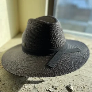 Raceu Straw Hats^Paros - Black