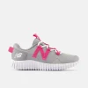 New Balance Athletic^Playgruv v2 Bungee - Grey with Hi-pink