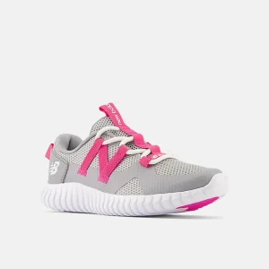 New Balance Athletic^Playgruv v2 Bungee - Grey with Hi-pink