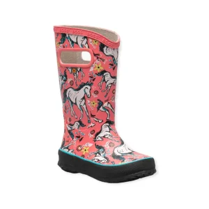 Bogs Rain^Rainboot Unicorn Awesome - Pink