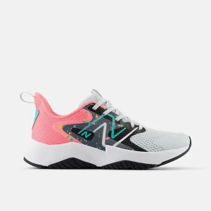 New Balance Athletic^Rave Run v2 - Quartz Grey with Ultra Pink