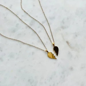 AKA Necklaces^RAYA BFF Heart Necklace - Gold